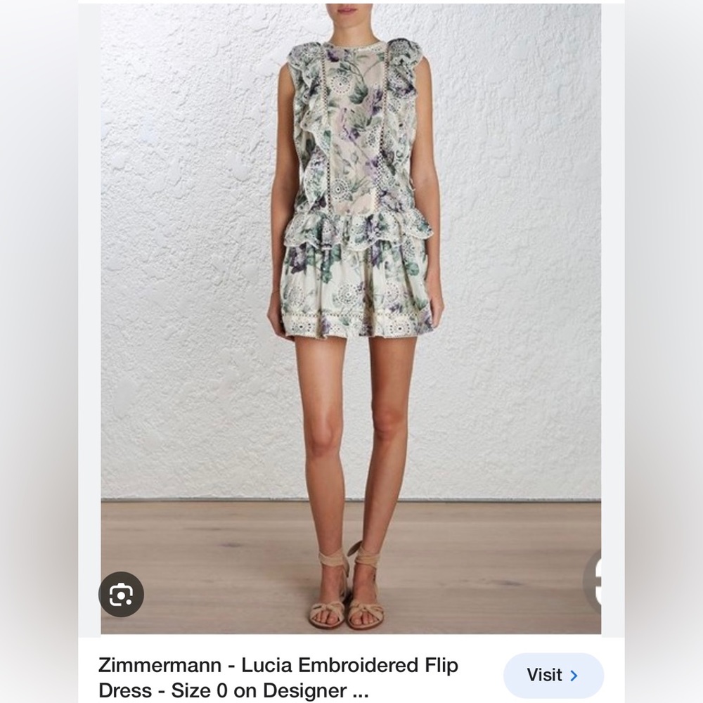 Zimmermann Mini Dress